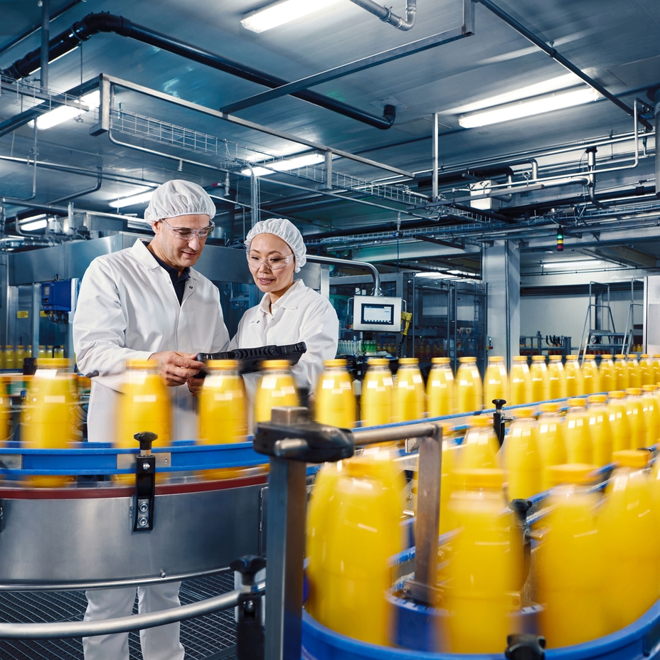 Stainless steel reactors and piping prepared for kosher CIP